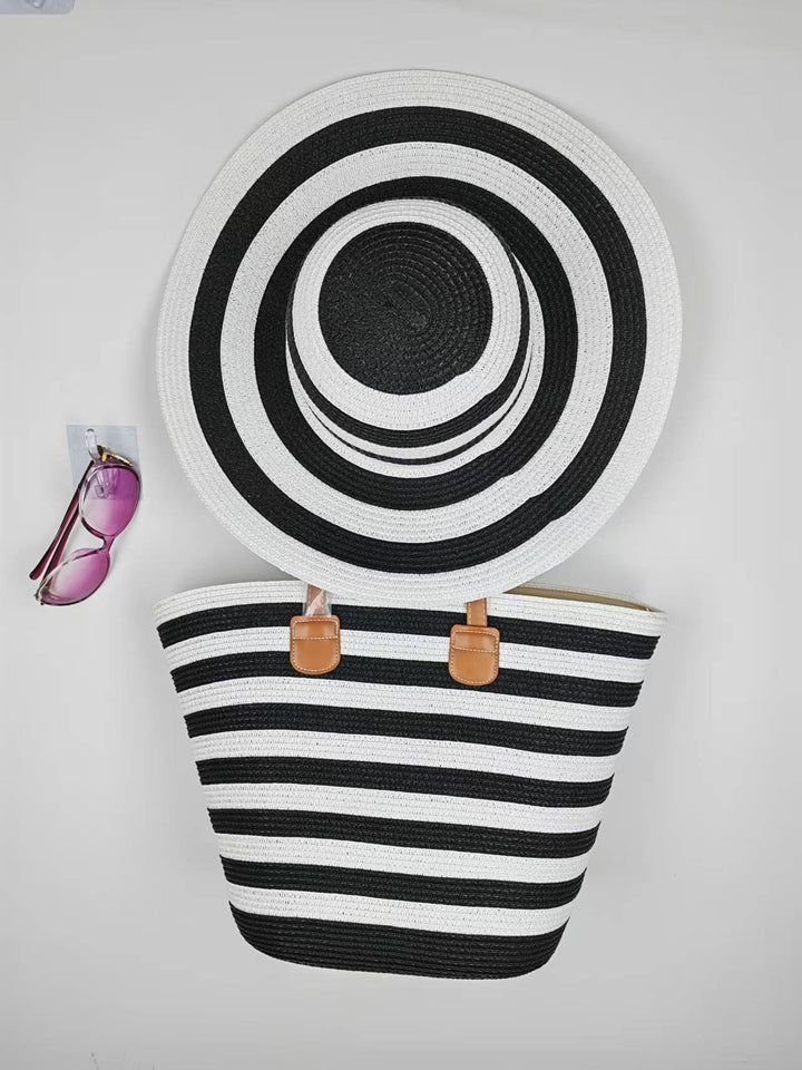 Beach bag with matching hat Bowlift