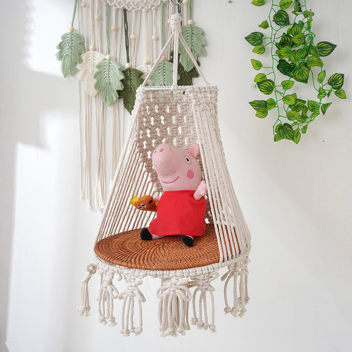 Macramé Hanging Plant Holder Bowlift