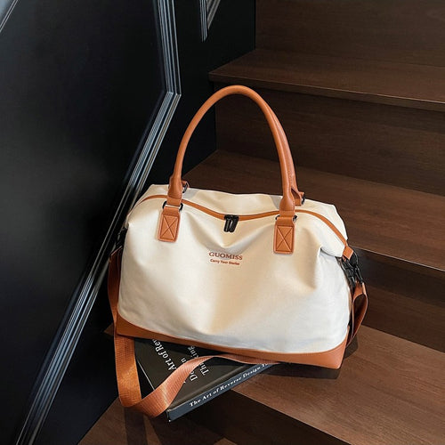 Multi-Functional Canvas Travel Carryall Bag Bowlift