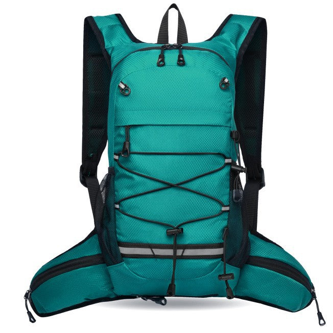 Sporty backpack with breathable mesh inserts and elastic carrying straps Bowlift