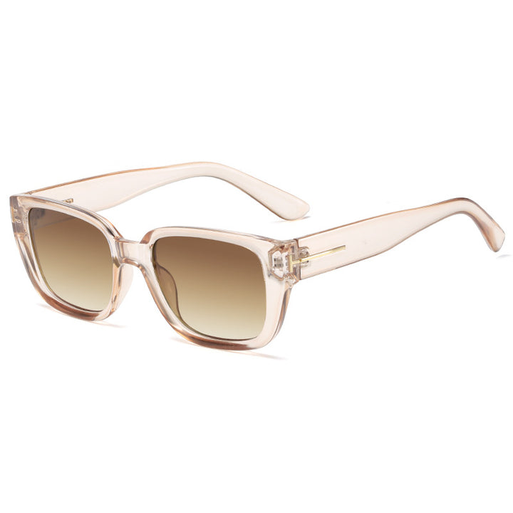 Women's fashionable square sunglasses with elegant frame Bowlift