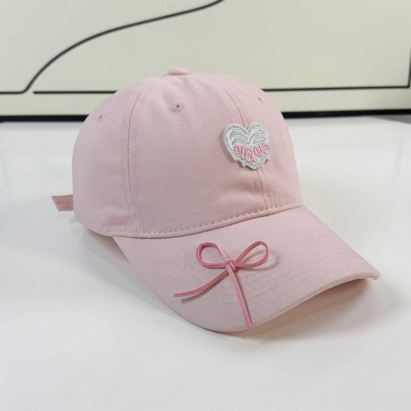 Women's Cute Character Embroidered Baseball Cap Bowlift