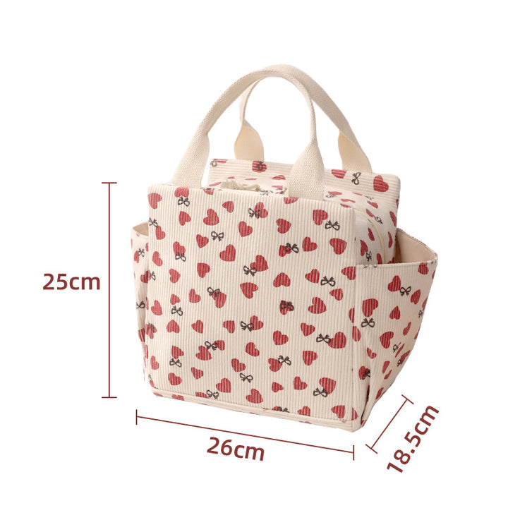 Insulated Multi-Compartment Lunch Tote Bowlift