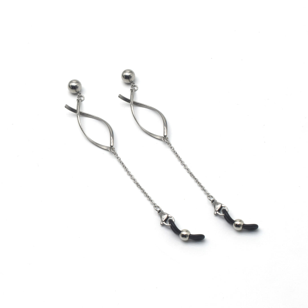 Contemporary Drop Earrings Bowlift