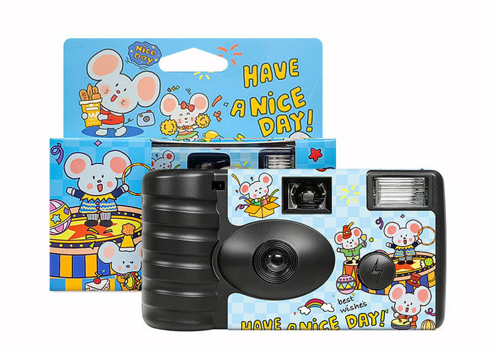 Cartoon-Themed Instant Photography Camera Bowlift