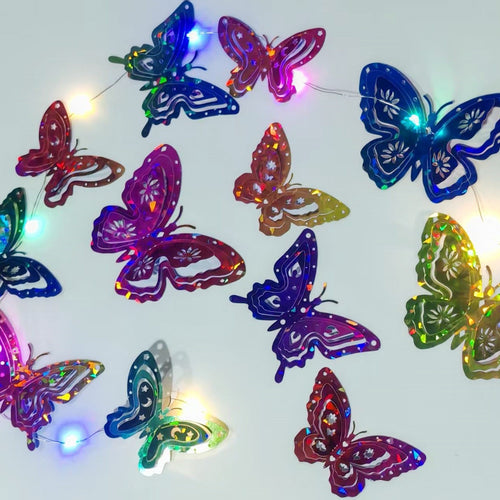 Decorative LED Butterfly String Lights Bowlift