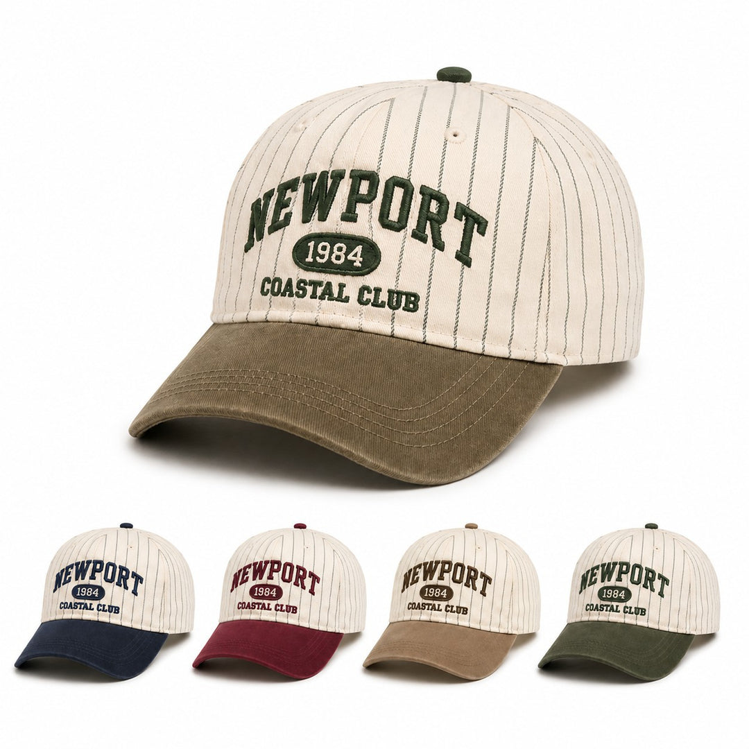 Women's casual and stylish cap with striped pattern Bowlift