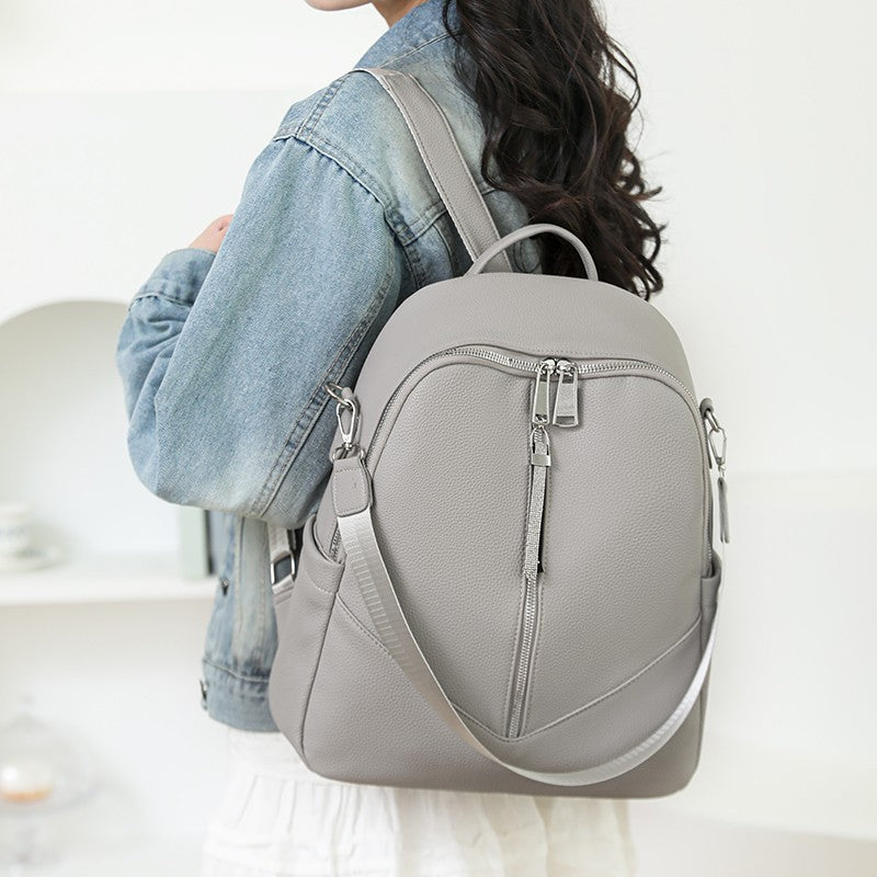 Modern Textured Backpack Bowlift