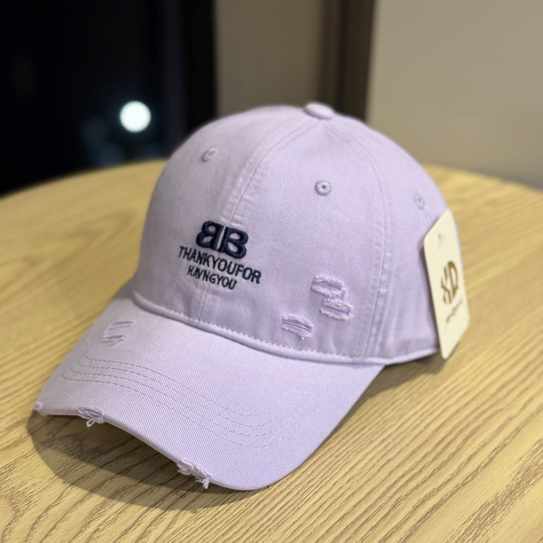 Unisex Distressed Casual Baseball Cap Bowlift