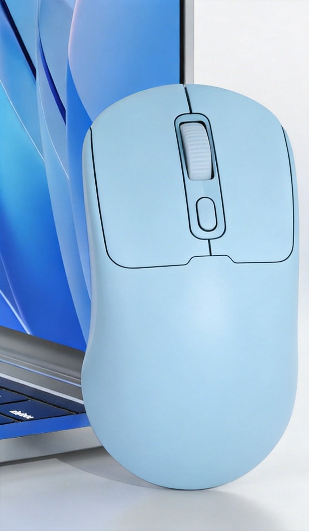 Wireless Dual-Mode Rechargeable Ergonomic Mouse Bowlift