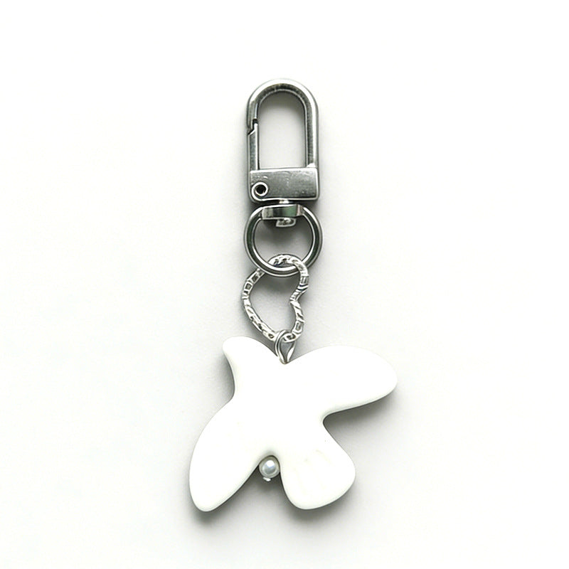 Fashionable keychain with bird design Bowlift