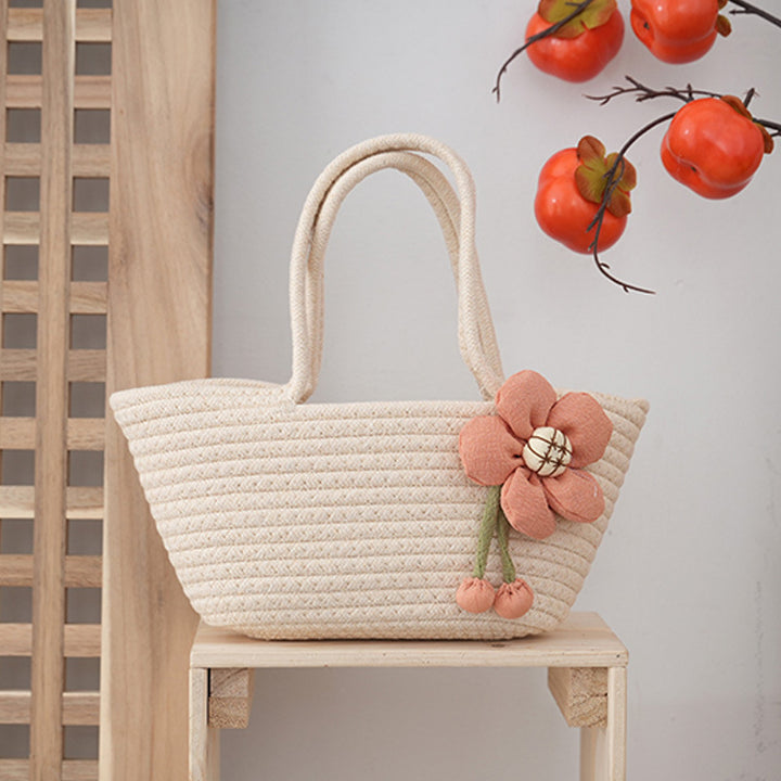 Flower-shaped tote bag Bowlift