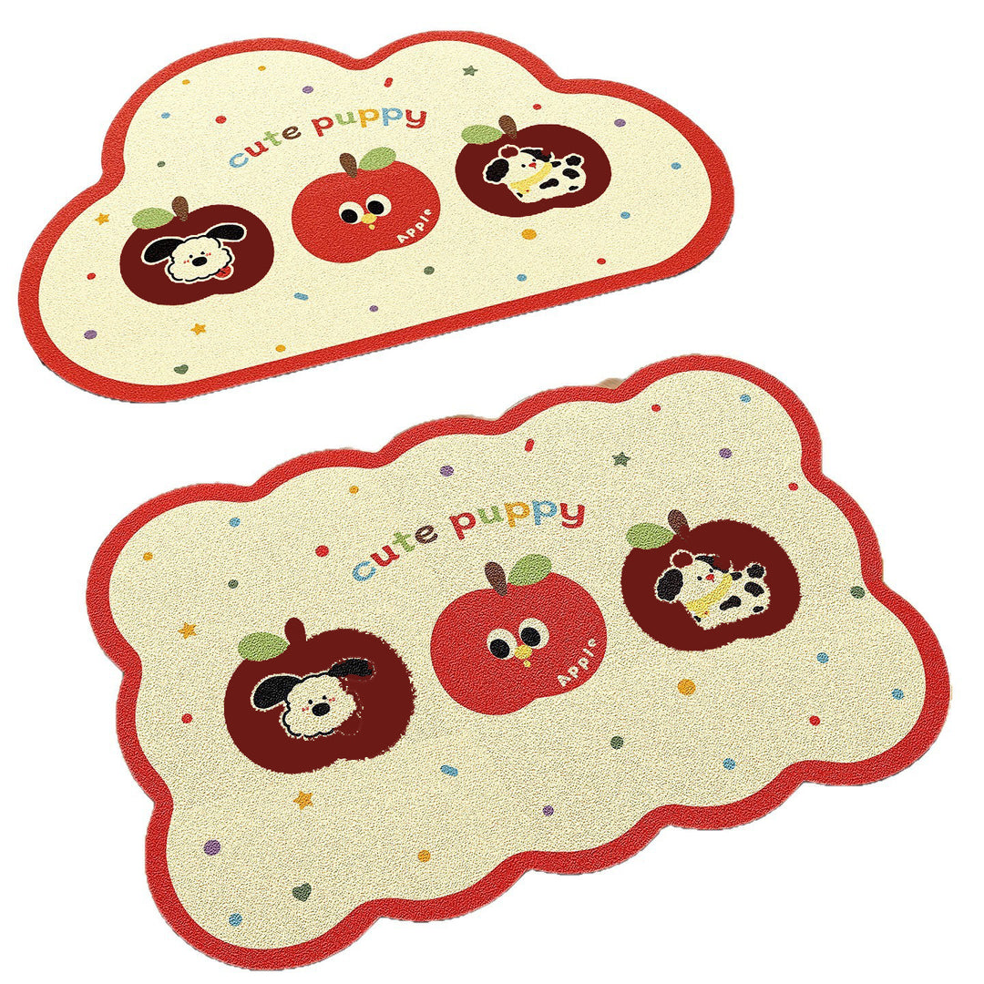 Cute Animal-Themed Memory Foam Bath Mat Bowlift