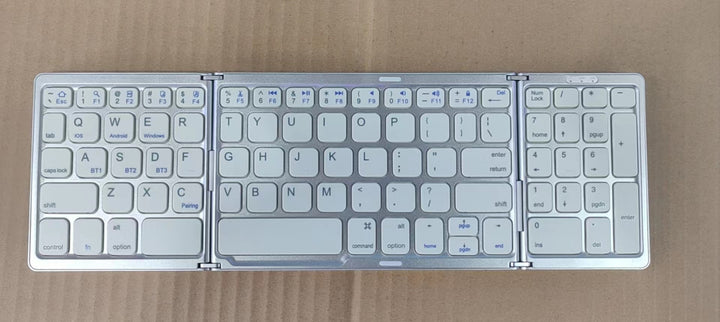 Compact Folding Bluetooth Keyboard Bowlift