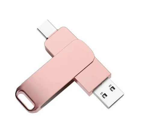 Dual-Connector USB Data Storage Drive Bowlift