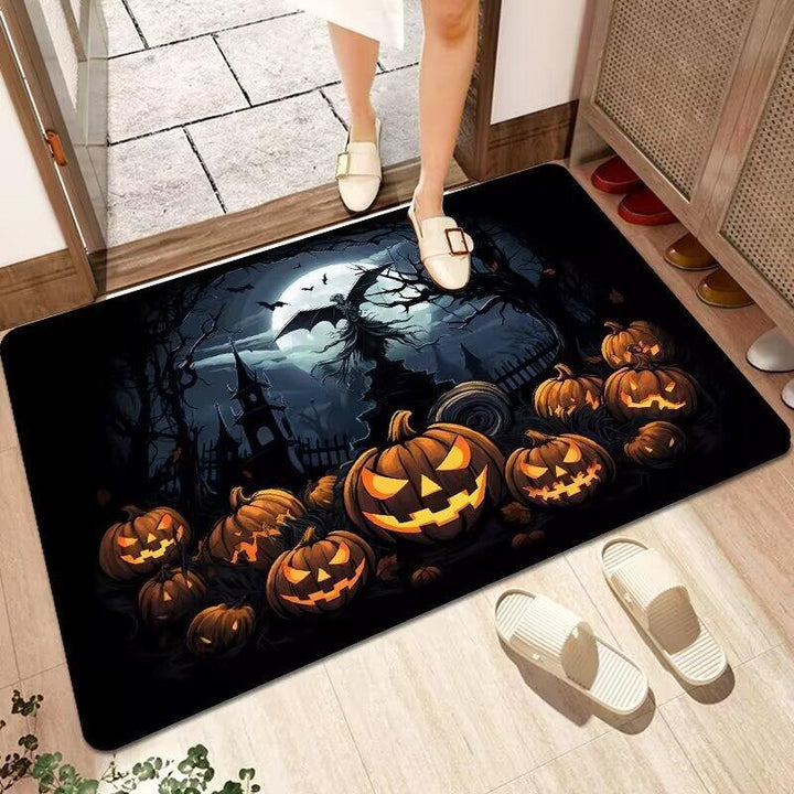 Halloween-Themed Decorative Area Mat Bowlift