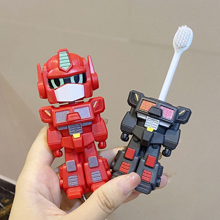 Toy robot with movable joints and detailed design Bowlift