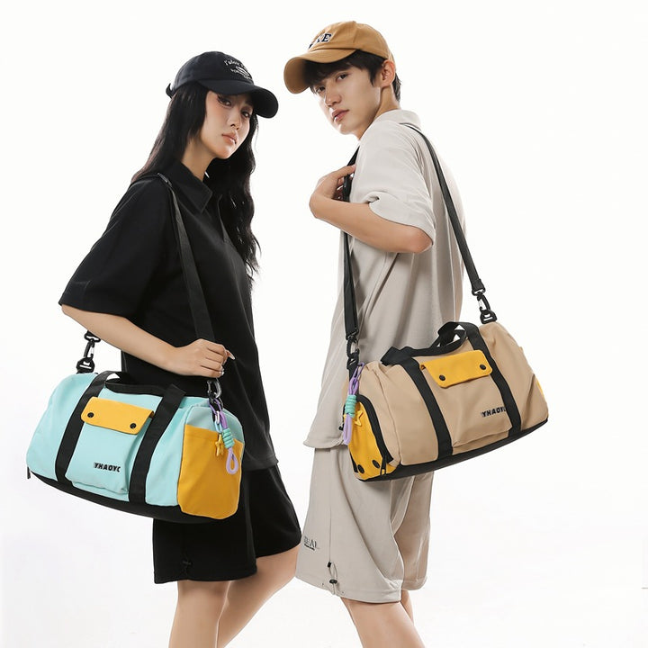 Compact Travel Gym Duffle Bag Bowlift