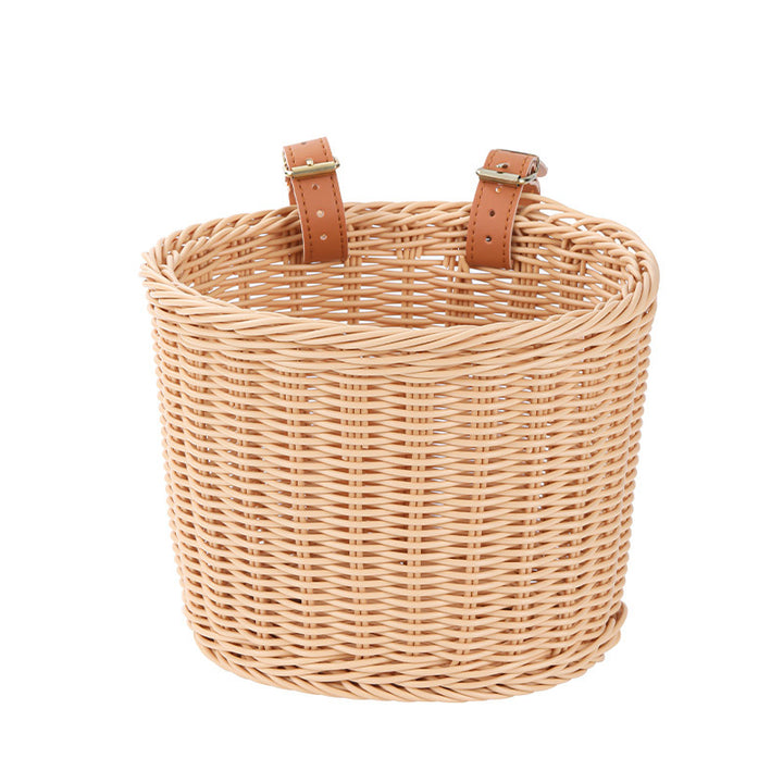 Vintage Woven Storage Basket Bowlift