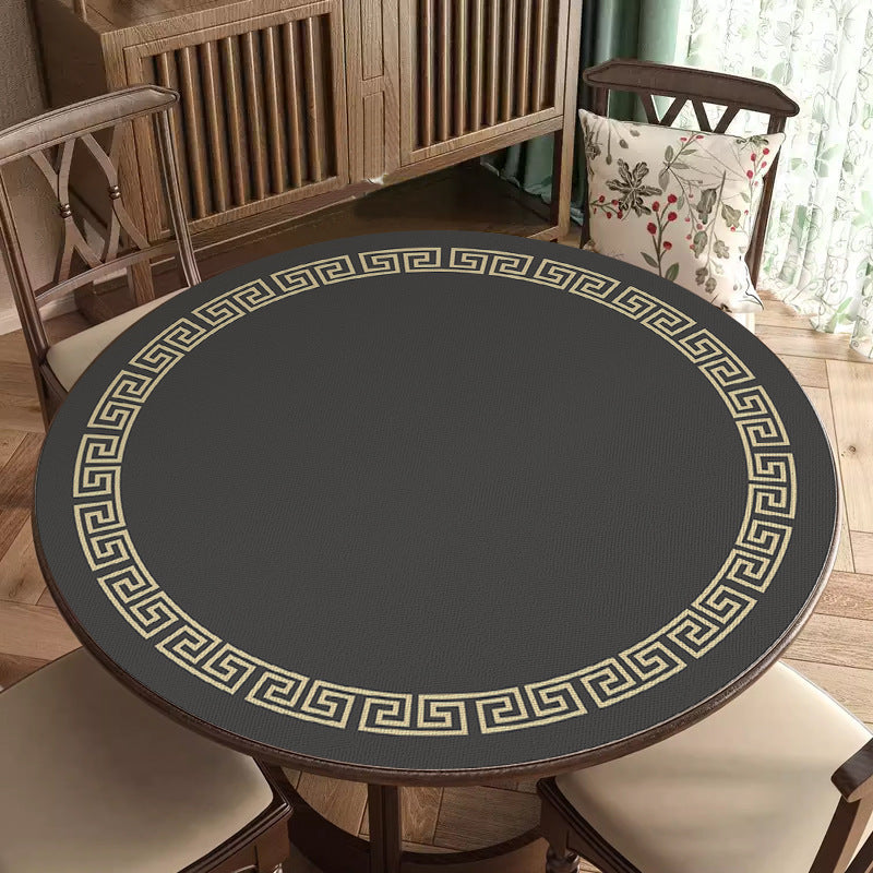 Geometric Patterned Table Cover Bowlift