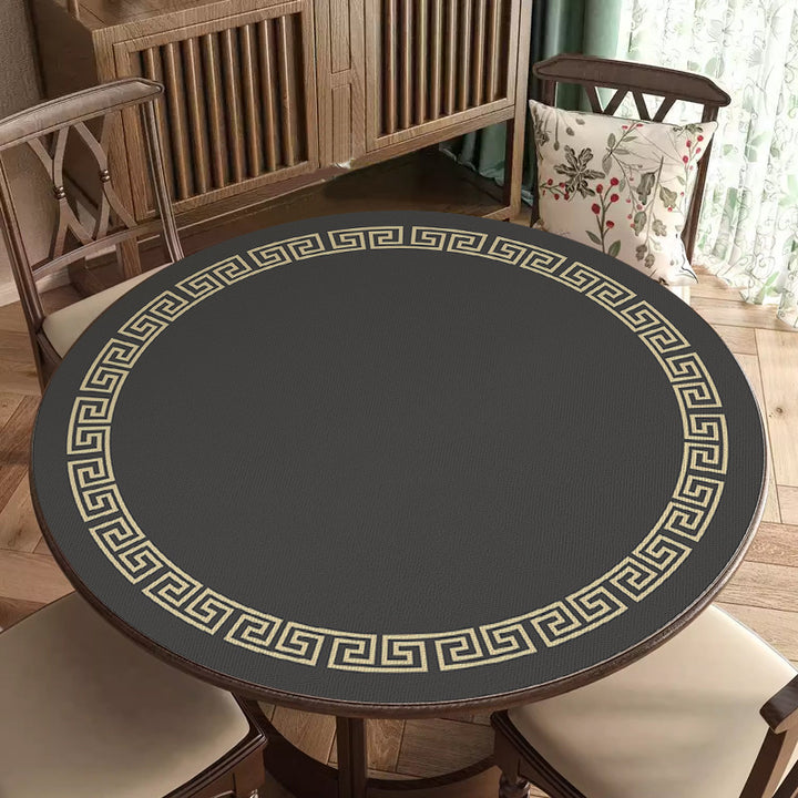 Geometric Patterned Table Cover Bowlift