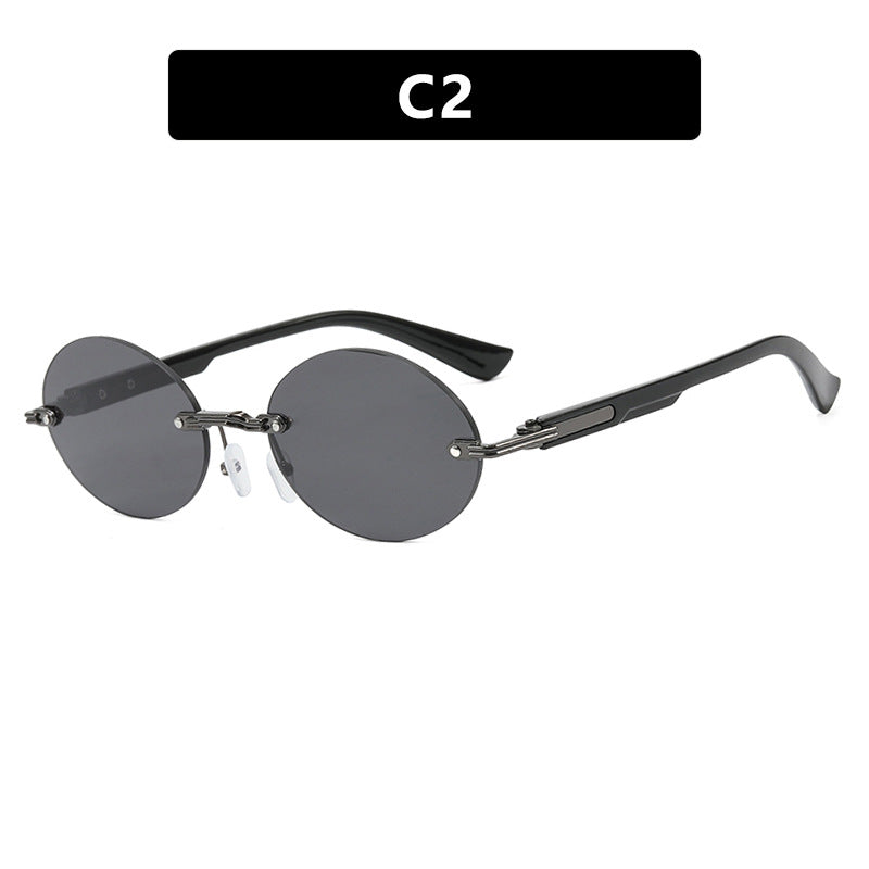Women's round sunglasses with elegant wooden frame and UV protection Bowlift