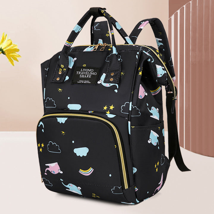 Playful Print Diaper Backpack Bowlift