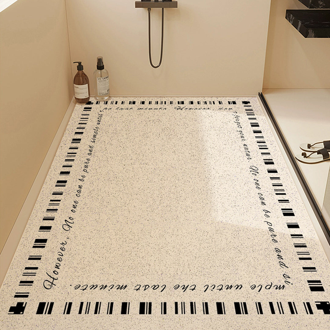 Decorative Floral Bath Mat
