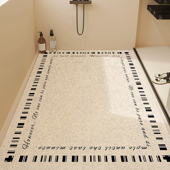 Decorative Floral Bath Mat