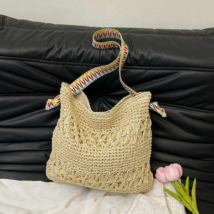 Handcrafted Boho Chic Crochet Tote Bowlift