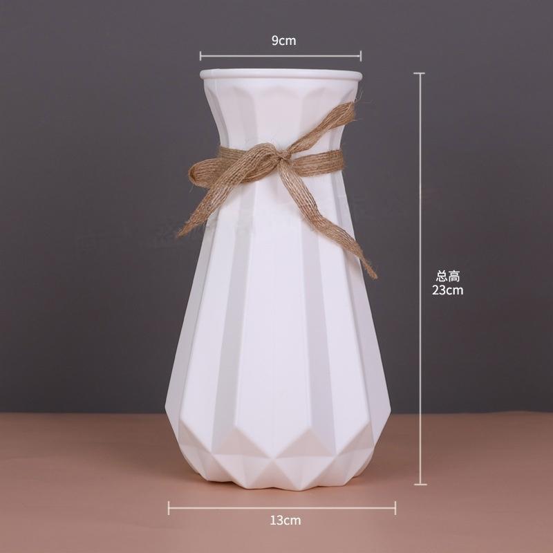 Textured Geometric Decorative Flower Vase Bowlift