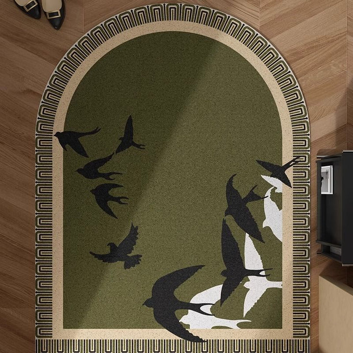 Nature-Inspired Decorative Area Rug