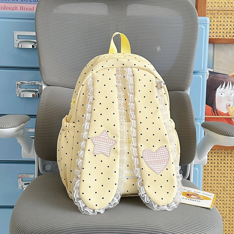Bunny Ears Design Backpack Bowlift