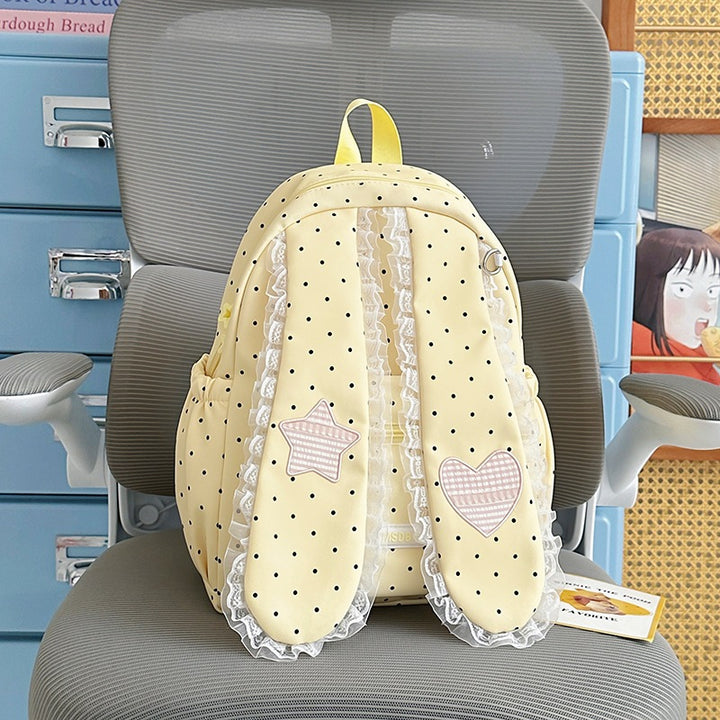 Bunny Ears Design Backpack Bowlift