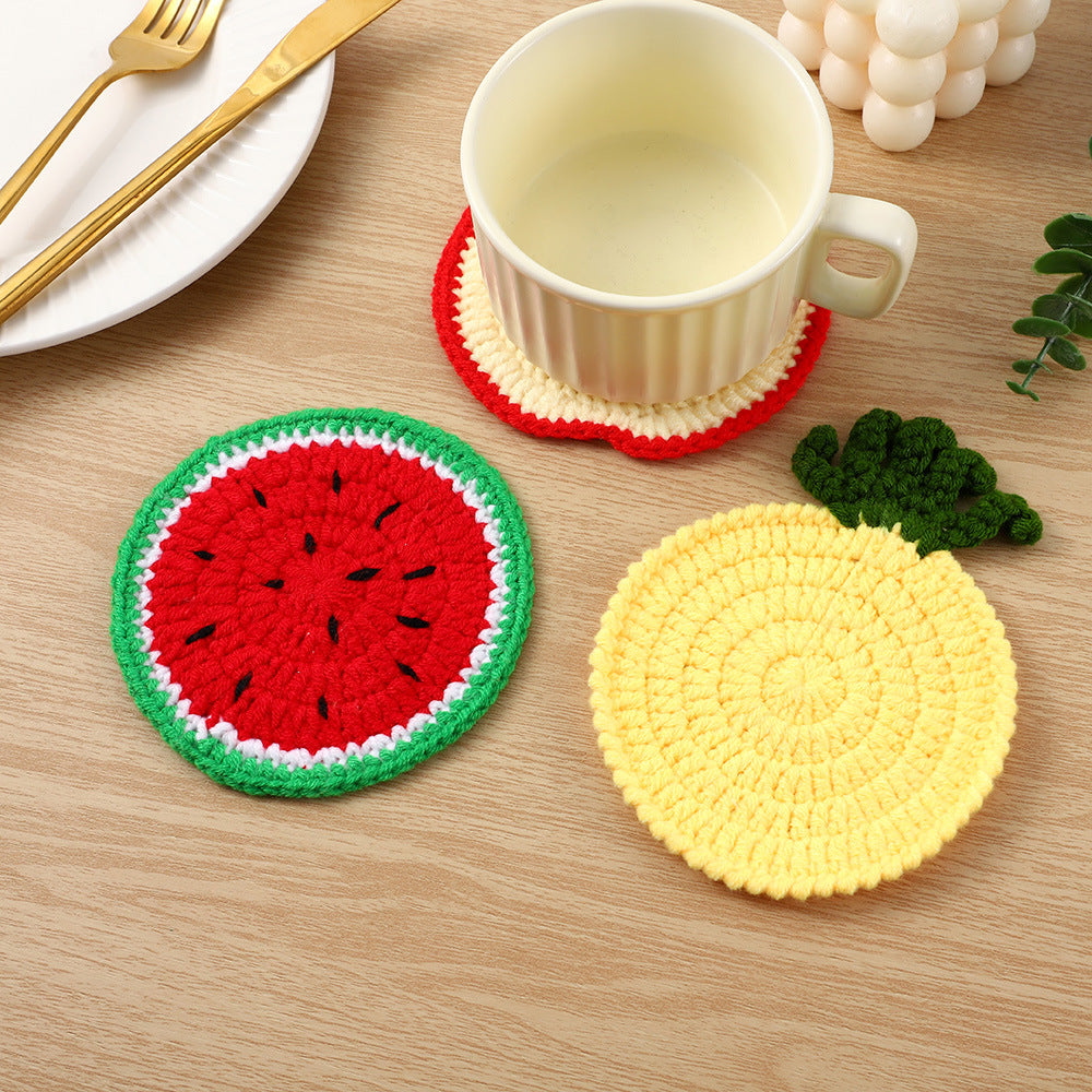 Crochet Fruit Coaster Bowlift