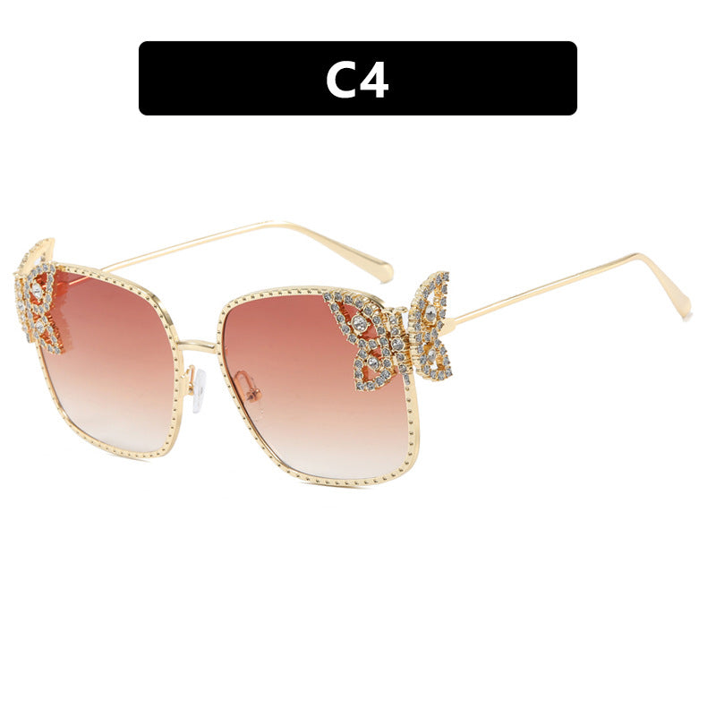 Ladies extravagant glasses with sparkling accents Bowlift
