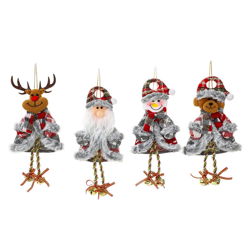 Decorative Santa Figurine Bowlift