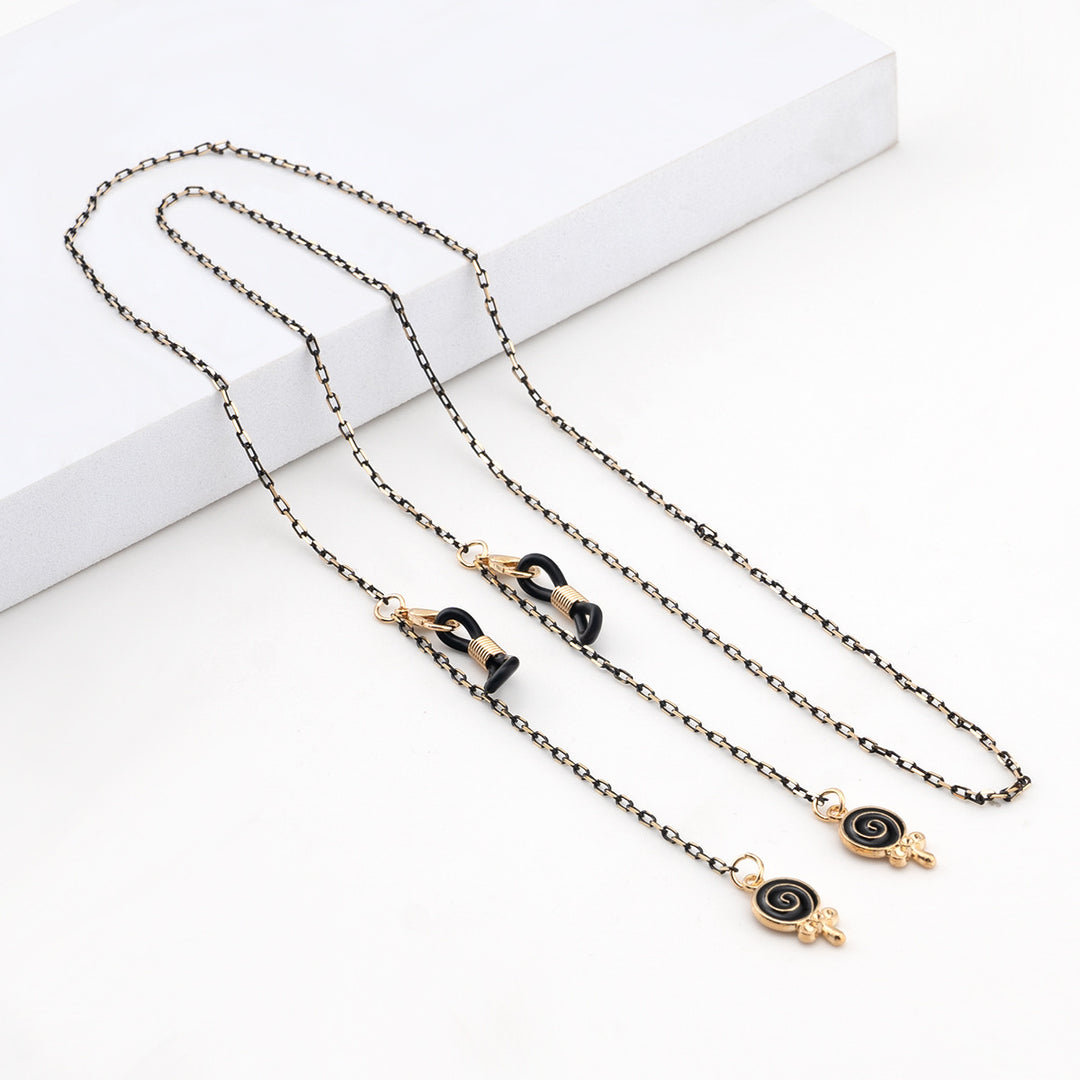Elegant Geometric Glasses Chain Bowlift