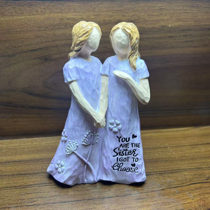 Artistic Friendship Figurine Bowlift