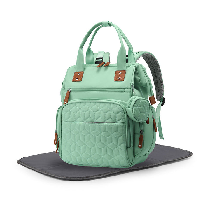 Multi-Compartment Travel Diaper Backpack Bowlift