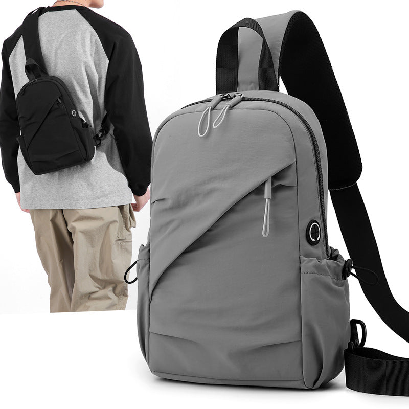 Sleek Multi-Pocket Utility Sling Bag Bowlift