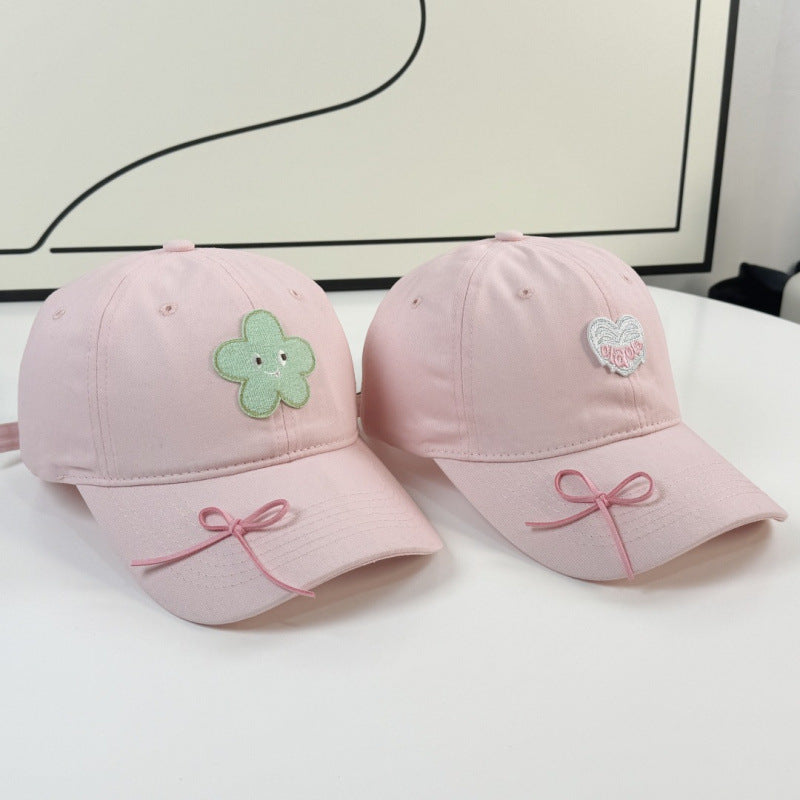 Women's Cute Character Embroidered Baseball Cap Bowlift