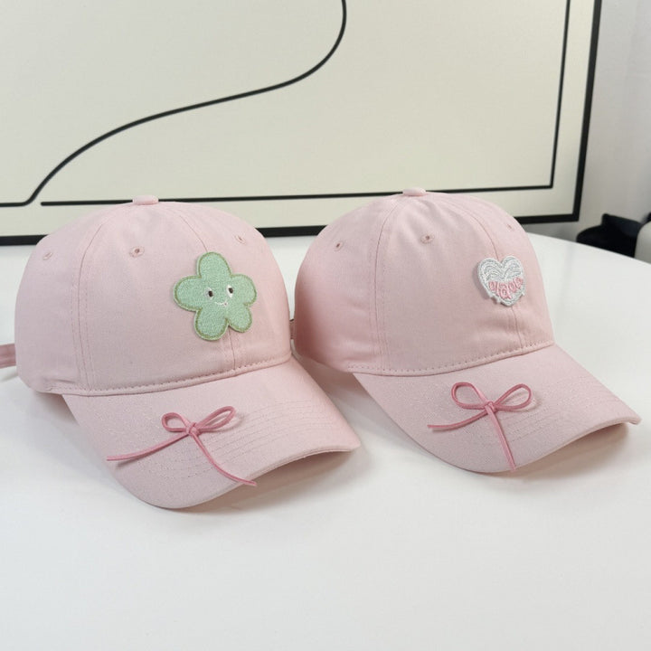 Women's Cute Character Embroidered Baseball Cap Bowlift