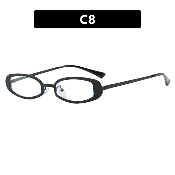 Women's fashionable optical glasses with elegant metal frame and fine accents Bowlift