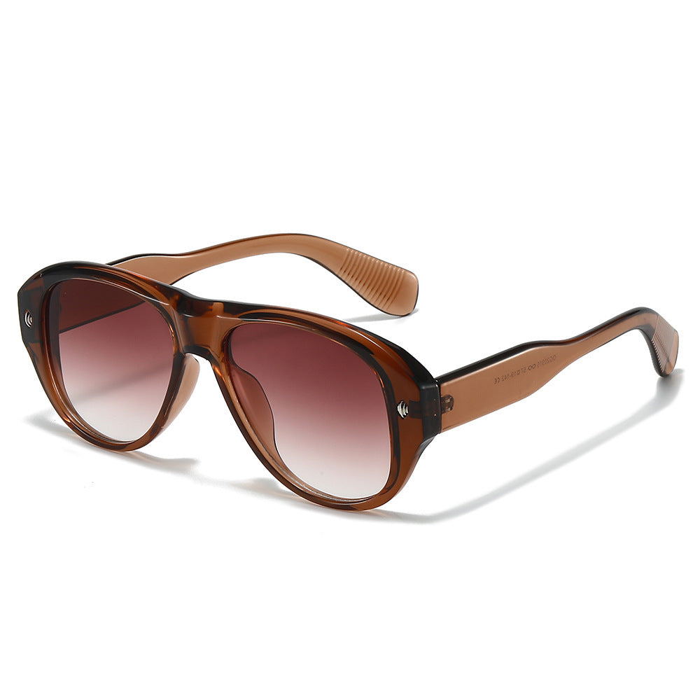 Vintage-Inspired Oversized Cat-Eye Sunglasses Bowlift
