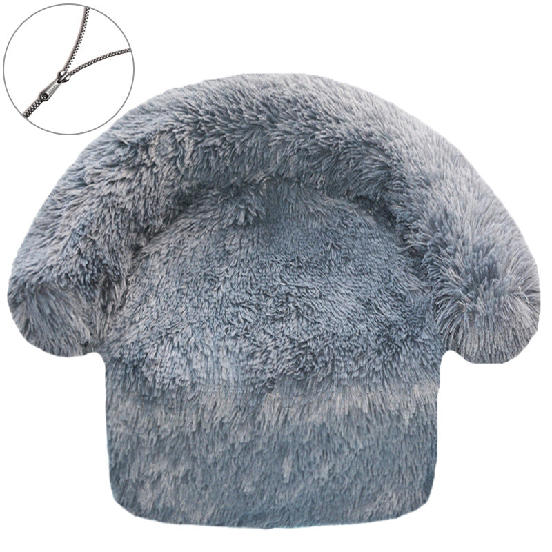 Plush Cat Blanket Dog Bed