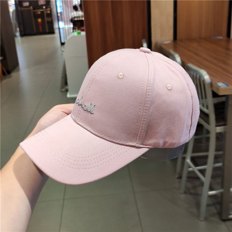 Women's Casual Cotton Embroidered Cap Bowlift