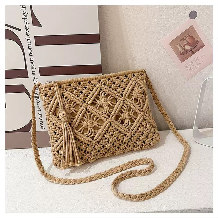 Macramé Shoulder Bag Bowlift