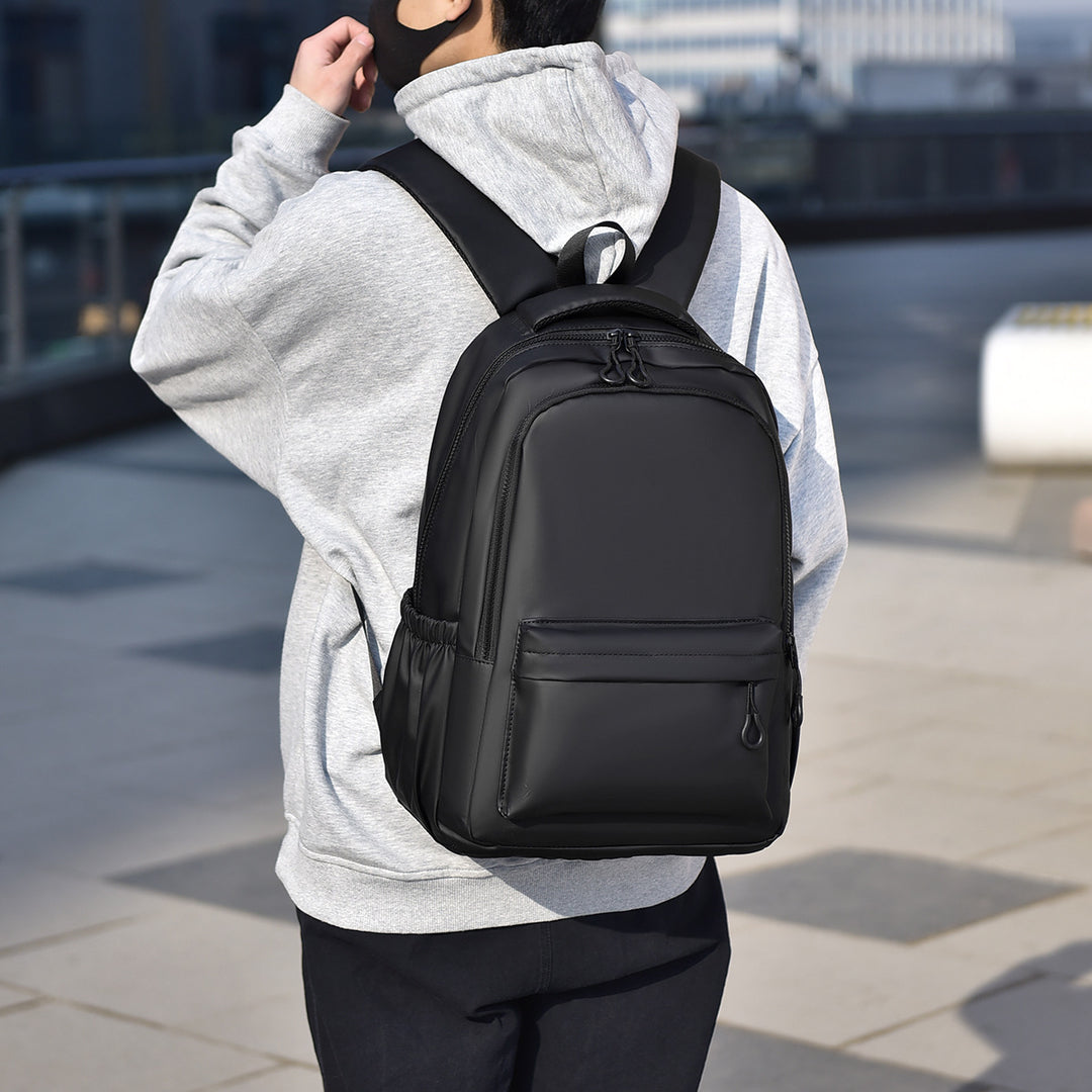 Classic Business Backpack with Ergonomic Design and Multiple Compartments Bowlift