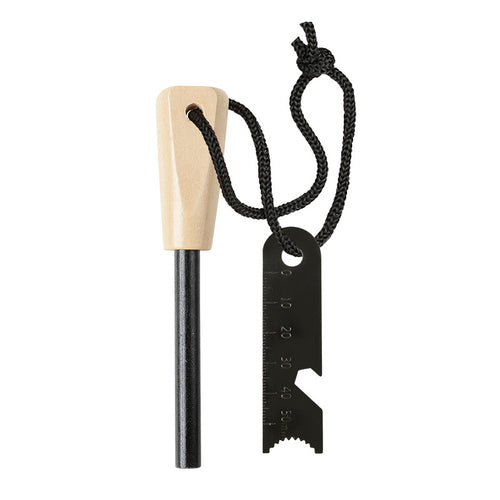 Feuerstahl with practical wooden handle Bowlift